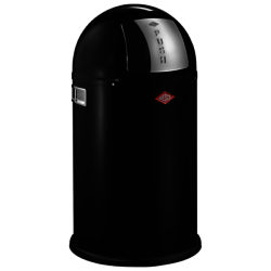 Wesco Pushboy Junior Bin, 22L Black